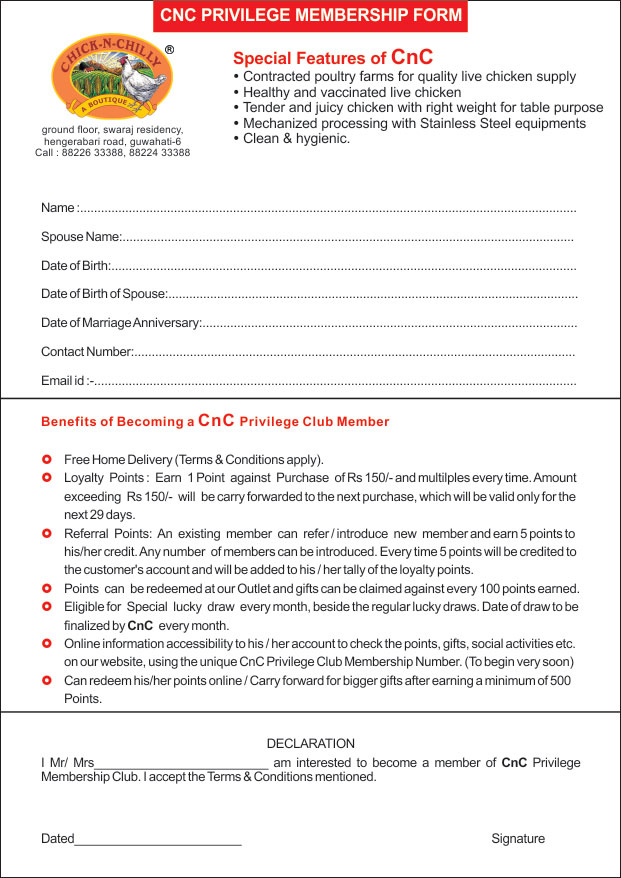 Membership Form